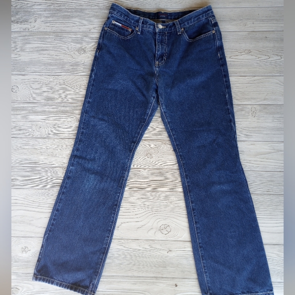 Vintage Tommy Hilfiger Women’s Size 11 Boyfriend Jeans Straight Leg Y2K 90s